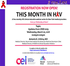 This Month in HIV: Updates from CROI 2019